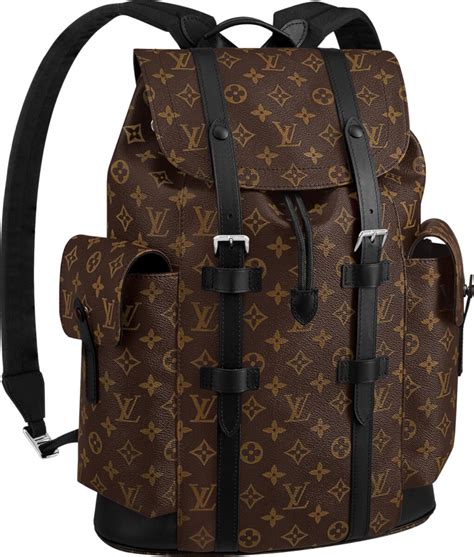 louis vuitton brown monogram printed backpack